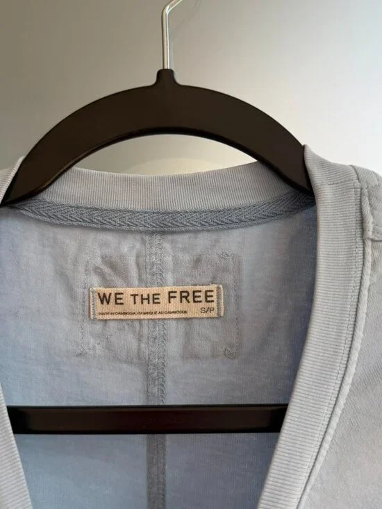 Free People Baby Blue Tee - Picture 2 of 3